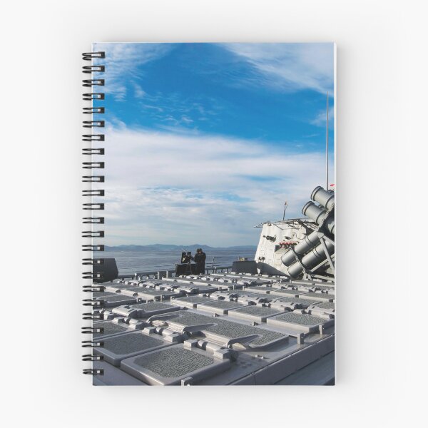 Item preview, STK109471M-Guided missile destroyer USS Porter transits the Strait of Gibraltar. designed and sold by StocktrekImages.