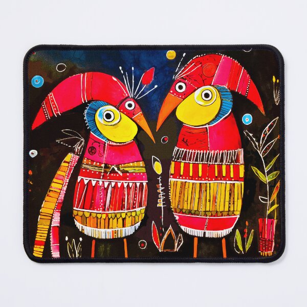 Item preview, "Whimsical Birds # 47" designed and sold by Glen Allison.
