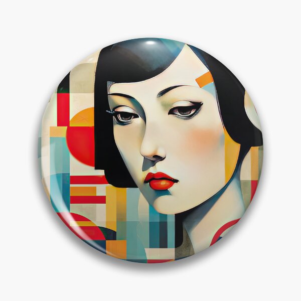Item preview, Explore Simplistic & Minimalistic Japanese Geisha Portraits with a Majestic Touch designed and sold by ArtificialGenes.