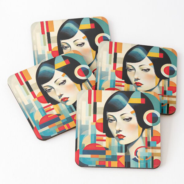 Item preview, Explore Simplistic & Minimalistic Japanese Geisha Portraits with a Majestic Touch designed and sold by ArtificialGenes.