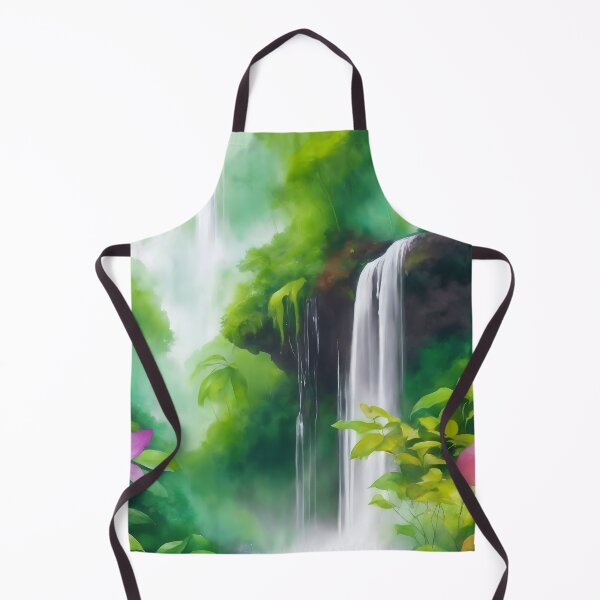 Item preview, Rainforest Waterfall flora designed and sold by AP.