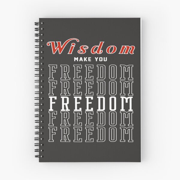 Item preview, Freedom motivation text T-Shirt designed and sold by VEL-UP.