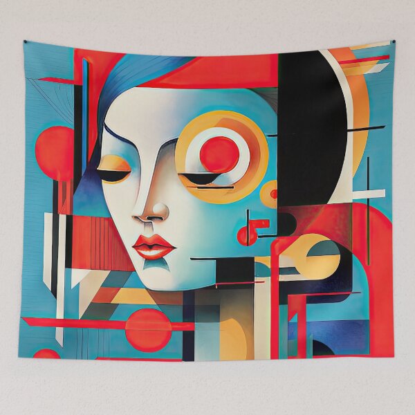 Item preview, Explore Simplistic & Minimalistic Japanese Geisha Portraits with a Majestic Touch designed and sold by ArtificialGenes.