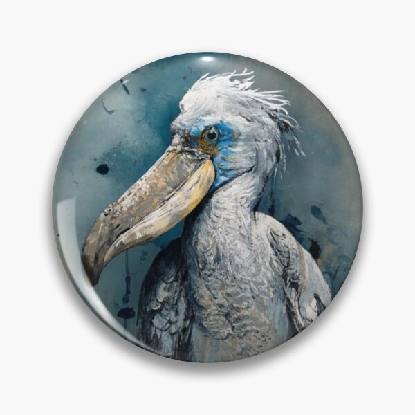 Item preview, Unique Shoebill Bird Illustration – Jeremy Mann Influence designed and sold by Doddlaix.