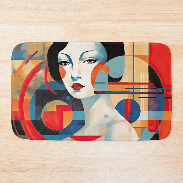 Item preview, Explore Simplistic & Minimalistic Japanese Geisha Portraits with a Majestic Touch designed and sold by ArtificialGenes.