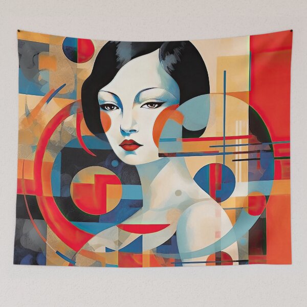 Item preview, Explore Simplistic & Minimalistic Japanese Geisha Portraits with a Majestic Touch designed and sold by ArtificialGenes.