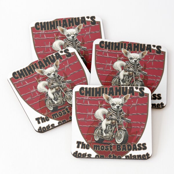 Item preview, Chihuahua's are badass designed and sold by Dave Crokaert.