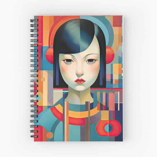 Item preview, Explore Simplistic & Minimalistic Japanese Geisha Portraits with a Majestic Touch designed and sold by ArtificialGenes.