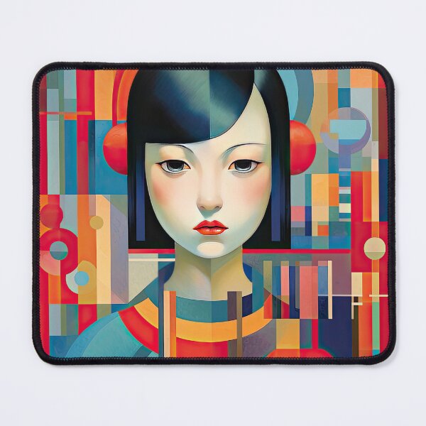 Item preview, Explore Simplistic & Minimalistic Japanese Geisha Portraits with a Majestic Touch designed and sold by ArtificialGenes.