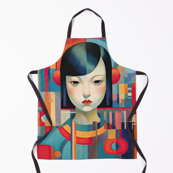 Item preview, Explore Simplistic & Minimalistic Japanese Geisha Portraits with a Majestic Touch designed and sold by ArtificialGenes.