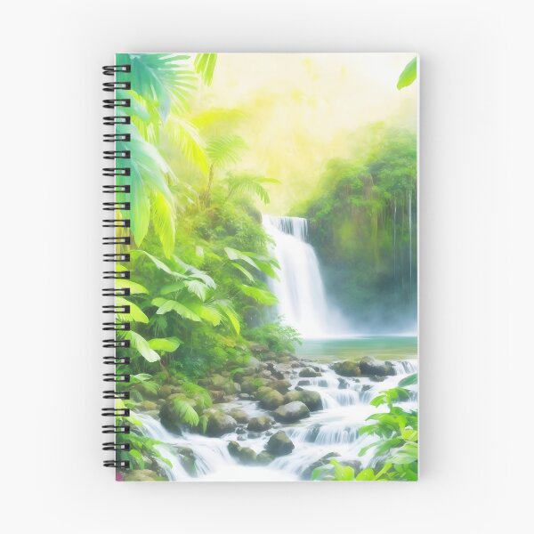 Item preview, Rainforest Waterfall flora designed and sold by AP.