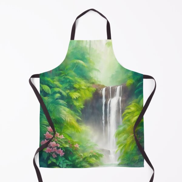 Item preview, Rainforest Waterfall flora designed and sold by AP.