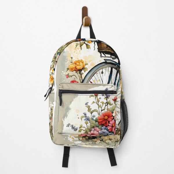 Item preview, Vintage bicycle with flowers designed and sold by Virtuadmin.