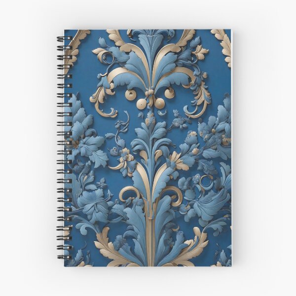Item preview, Regency  pattern- blue designed and sold by MegDexShop.