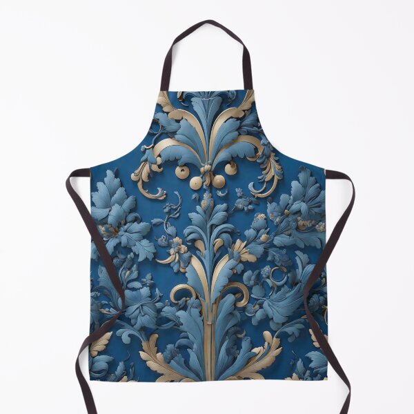Item preview, Regency pattern- blue designed and sold by MegDexShop.