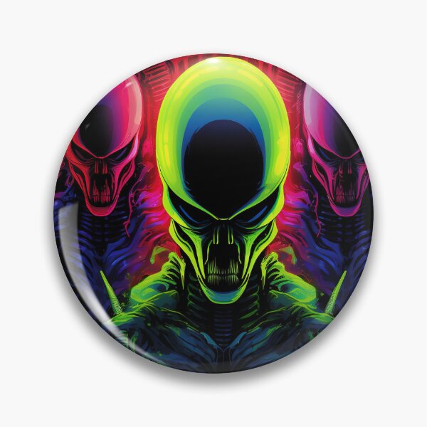 Item preview, Neon Aliens designed and sold by ARTelierDigital.