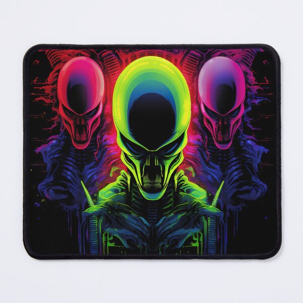 Item preview, Neon Aliens designed and sold by ARTelierDigital.