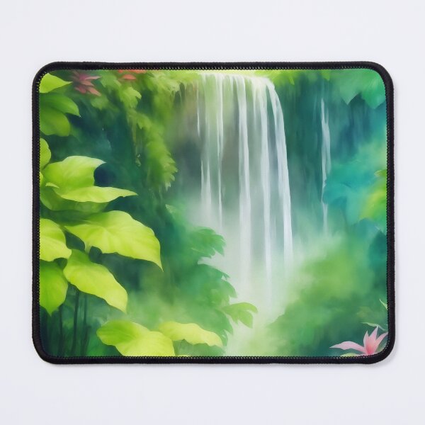 Item preview, Rainforest Waterfall flora designed and sold by AP.