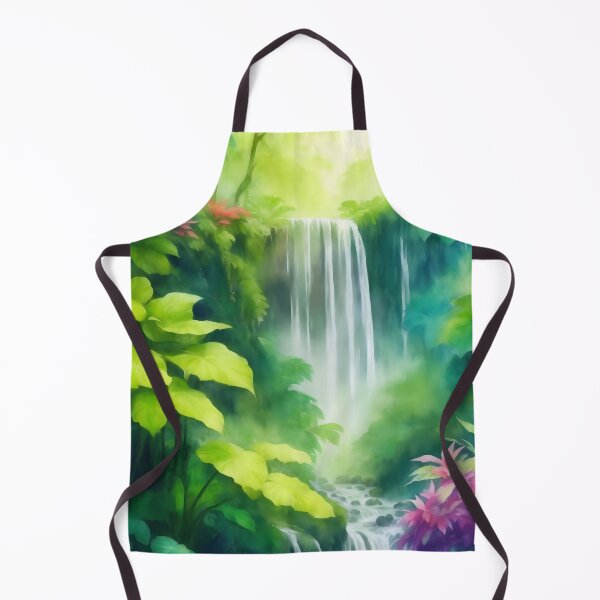 Item preview, Rainforest Waterfall flora designed and sold by AP.