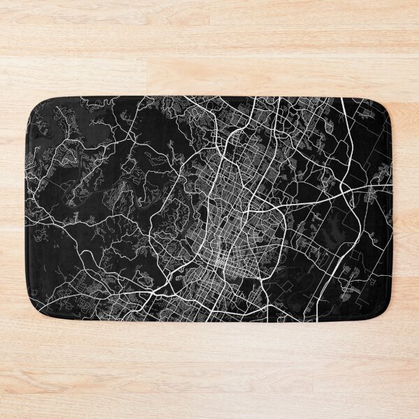 Item preview, Austin City Map of Texas, USA - Full Moon designed and sold by deMAP.