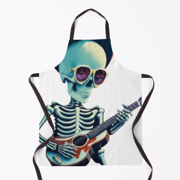 Item preview, A skeleton playing a guitar designed and sold by butter-scotchhh.