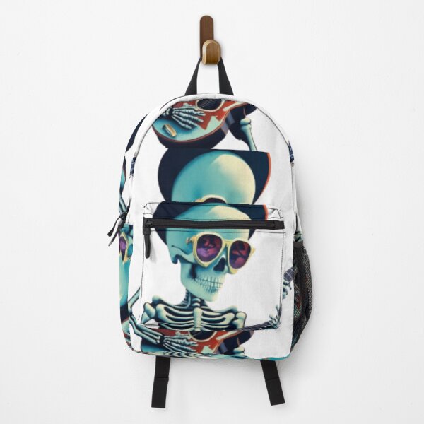 Item preview, A skeleton playing a guitar designed and sold by butter-scotchhh.