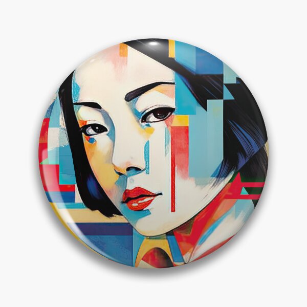Item preview, Explore Simplistic & Minimalistic Japanese Geisha Portraits with a Majestic Touch designed and sold by ArtificialGenes.