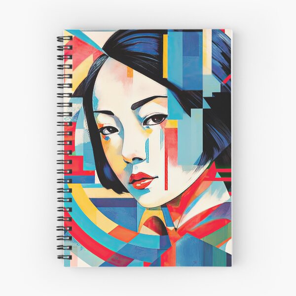 Item preview, Explore Simplistic & Minimalistic Japanese Geisha Portraits with a Majestic Touch designed and sold by ArtificialGenes.