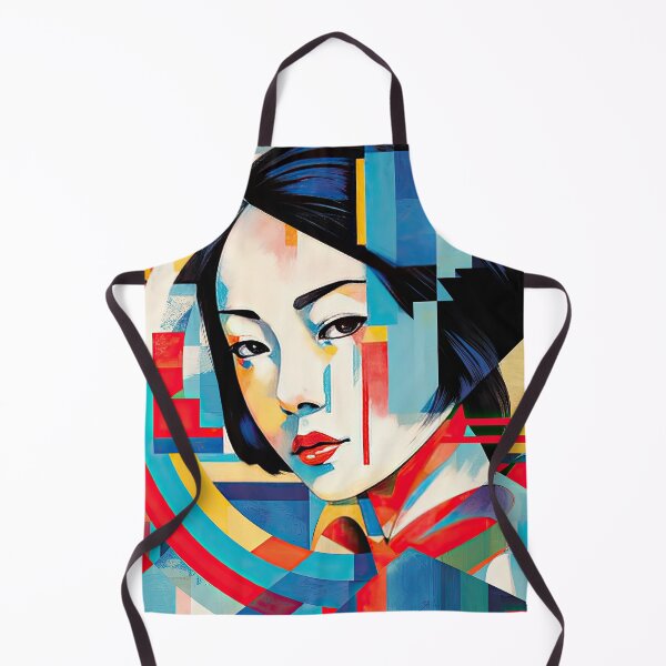 Item preview, Explore Simplistic & Minimalistic Japanese Geisha Portraits with a Majestic Touch designed and sold by ArtificialGenes.