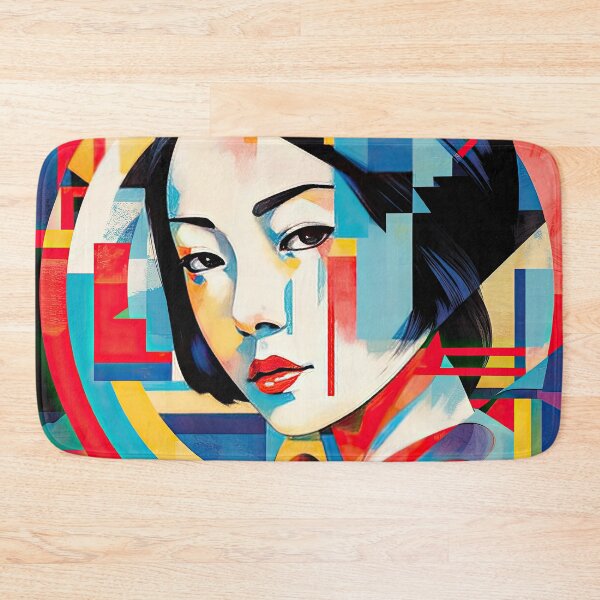 Item preview, Explore Simplistic & Minimalistic Japanese Geisha Portraits with a Majestic Touch designed and sold by ArtificialGenes.
