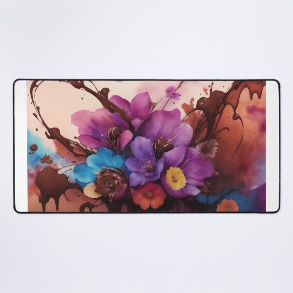 Item preview, Chocolate Fantasy flowers Splash designed and sold by AP.