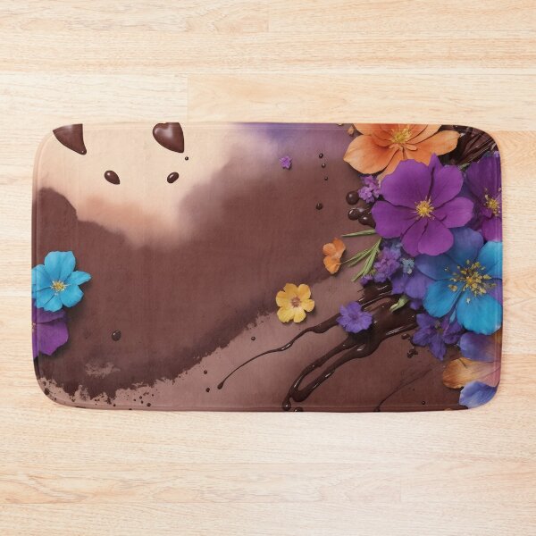 Item preview, Chocolate Fantasy flowers Splash designed and sold by AP.