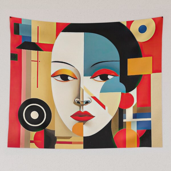 Item preview, Explore Simplistic & Minimalistic Japanese Geisha Portraits with a Majestic Touch designed and sold by ArtificialGenes.