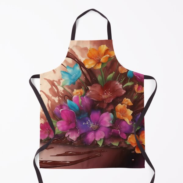 Item preview, Chocolate Fantasy flowers Splash designed and sold by AP.