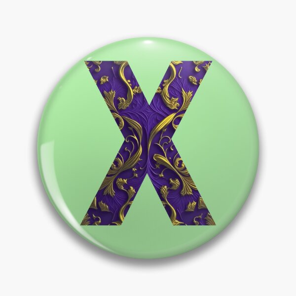 Item preview, My Name Starts With X - Design 2 #X #alphabet #pattern designed and sold by Propc.