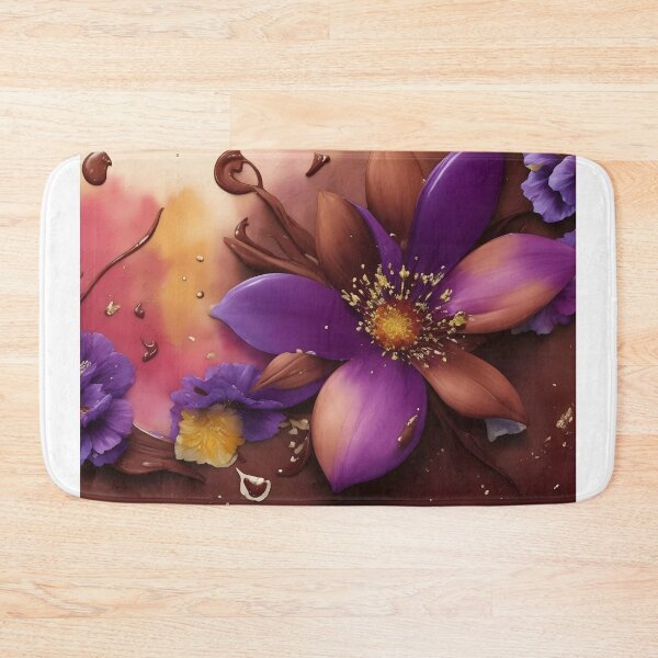 Item preview, Chocolate Fantasy flowers Splash designed and sold by AP.
