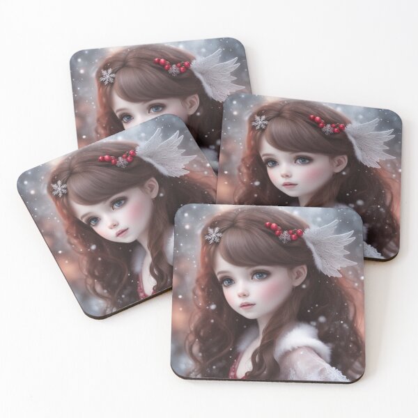 Item preview, Christmas angel red designed and sold by WaryTales.