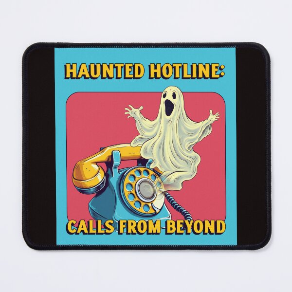 Item preview, Vintage Halloween Ghost, Haunted hotline designed and sold by Mariana Piana.