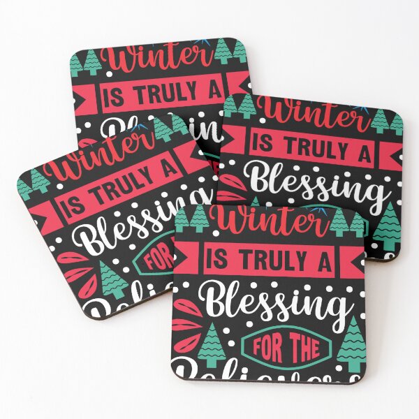 Item preview, Winter's serene blessing for the believers  - Christmas T-Shirts designed and sold by BorczVisuals.