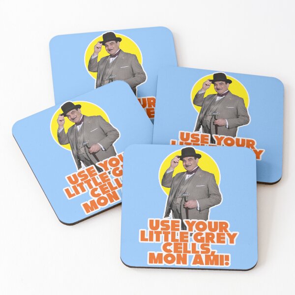 Item preview, Hercule Poirot quote, grey matter designed and sold by Mauswohn.