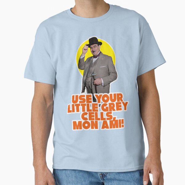Item preview, Hercule Poirot quote, grey matter designed and sold by Mauswohn.