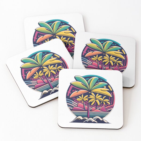 Item preview, Palm tree logo v4 designed and sold by cj-digital.