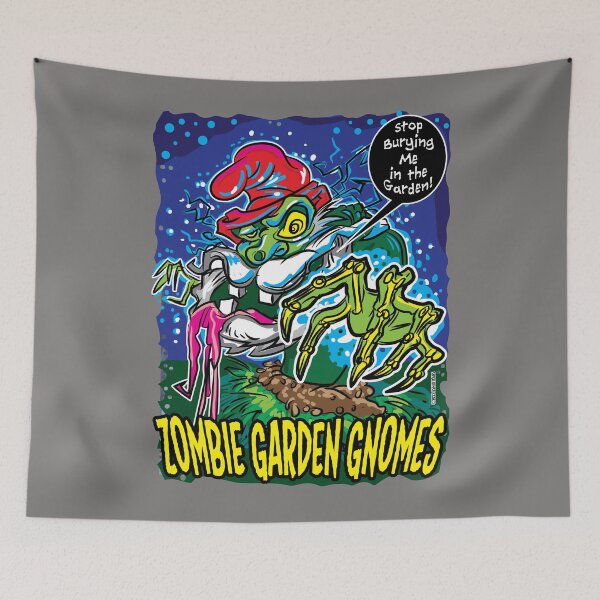 Item preview, Zombie Garden Gnomes designed and sold by eShirtLabs.