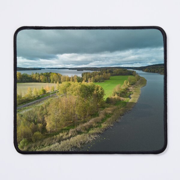 Item preview, Kesaniemi dronescape. October landscapes number 15 designed and sold by Jouko Lehto Photography.