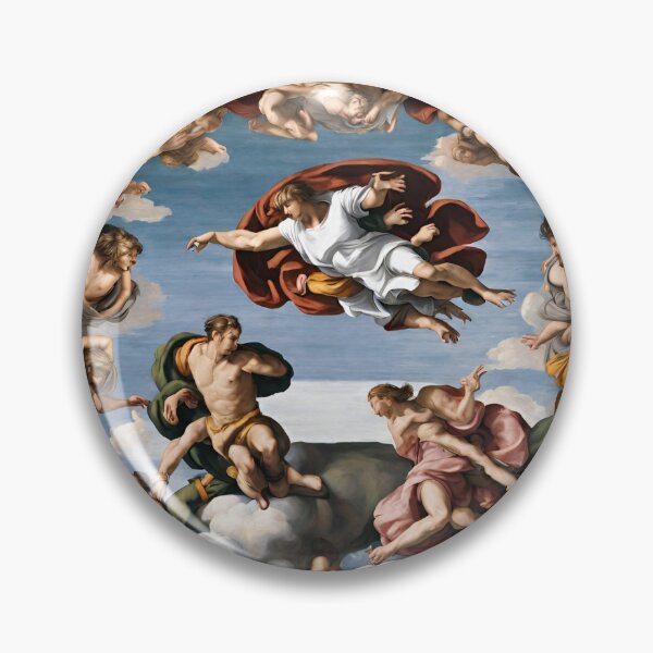 Item preview, Sistine Chapel Ceiling Illustration designed and sold by DesignMaxa.