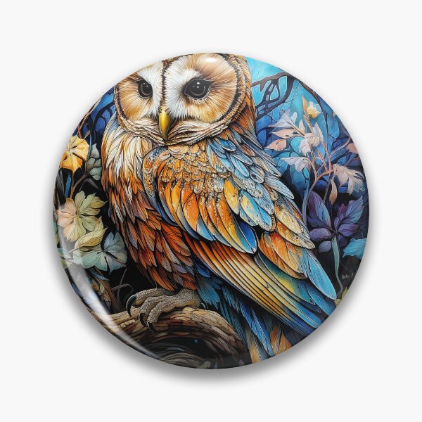 Item preview, Fantasy barn owl designed and sold by Brian Tarr.