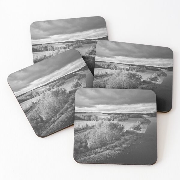 Item preview, Kesaniemi dronescape. October landscapes bw number 16 designed and sold by Jouko Lehto Photography.