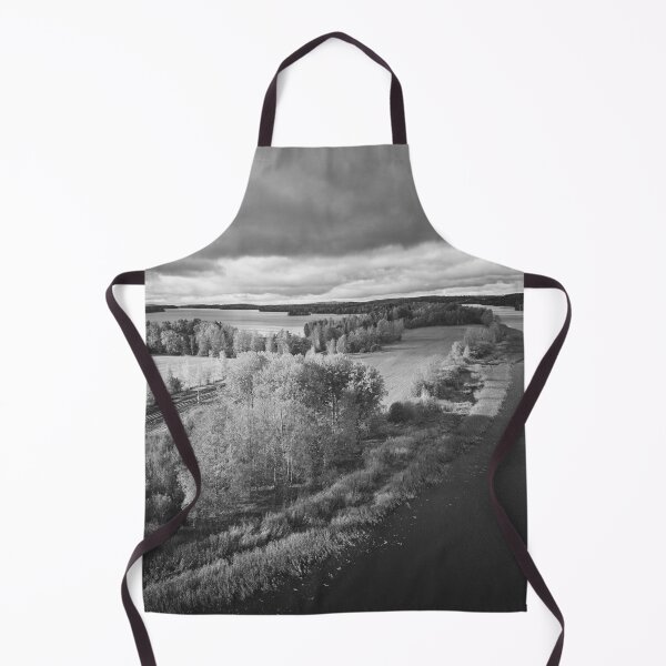 Item preview, Kesaniemi dronescape. October landscapes bw number 16 designed and sold by Jouko Lehto Photography.