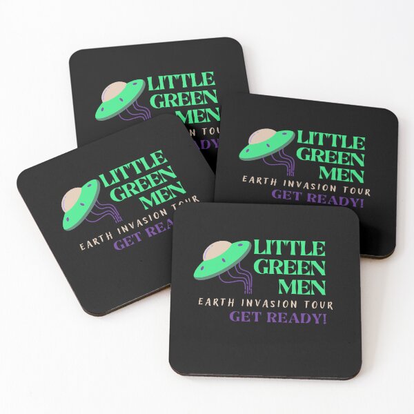 Item preview, Little Green Men. Earth Invasion Tour designed and sold by slicksquid.