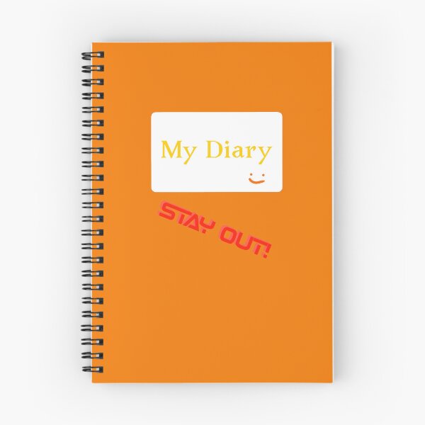 Item preview, Orange Bob’s Diary designed and sold by wildpigeons24DB.